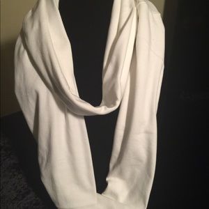 Organic Off White Soft Knit Scarf